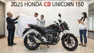New 2025 Honda CB Unicorn 150🔥 Mileage King is Back! Shocking New Look & Features!
