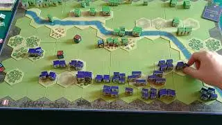 Borodino  Pueblo de Borodino. Command and Colors Napoleonics. Campa&ntilde;a rusa