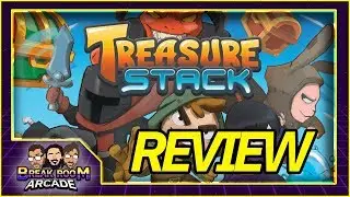 An Enriching Puzzler | TREASURE STACK REVIEW | Break Room Arcade