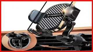 [Truck Friendly] TORRAS Car Phone Holder Mount [Sturdy Steel-Hook] Universal Newest Clip Cell Phone