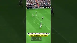 VS ARSENAL! FIFA 23 Real Madrid Career Mode | Ep 17 #shorts #realmadrid #fifa23 #careermode