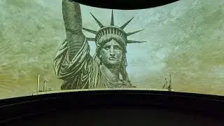 The history of Statue of Liberty in New York City USA