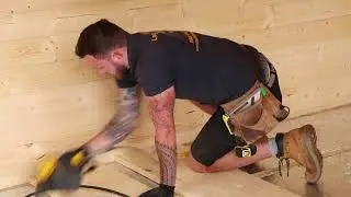 'Dorset' Log Cabin Build   Time Lapse Video, by Creative Living Cabins