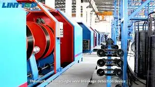 #linttop Concentric Stranding Machine: 3x Faster Than Traditional Rigid Frame Stranding Machine