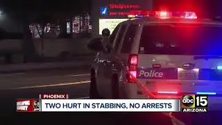 Two hurt after stabbing near 43rd Avenue and McDowell Road