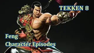 TEKKEN 8: FENG WEI&rsquo;S BRUTAL SAGA (All Cutscenes & Secret Scrolls!) 💥