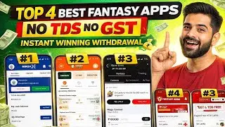 Best 4 Fantasy Apps 2026 | 100% Instant Withdrawal | No TDS No GST