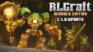 RLCraft Bedrock 1.1.0 &ndash; НОВЫЙ босс-титан делает выживание НЕВОЗМОЖНЫМ!