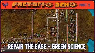 Factorio Demo - Part 9 - Repair the Base - Green Science