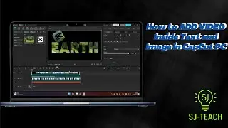 How To ADD VIDEO Inside Text and Image In CapCut