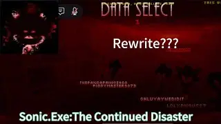 Sonic.Exe:The Continued Disaster||#roblox 