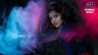 Scribble Effect in after effect | After effect tutorial | Murphysky