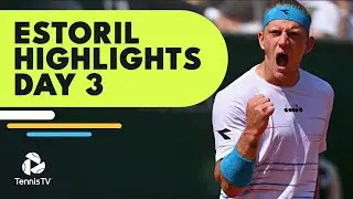 Davidovich Fokina Faces Zapata Miralles; Verdasco & Tiafoe In Action | Estoril 2022 Day 3 Highlights