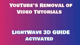 Steps how to Download & free Install LightWave 3D