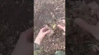 How to set up a trap in Airsoft Part 2 #Airsoft #trap #hole #cheat #bang