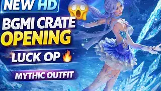 1.m views 😱 BGMI Crate Opening में निकल गया MYTHIC | Luck OP Today 🔥 60UC