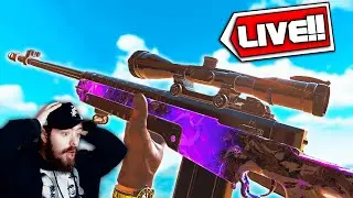 🔴LIVE!! AGGRESSIVE MAX SENS SNIPING ( COLD WAR SNIPING )
