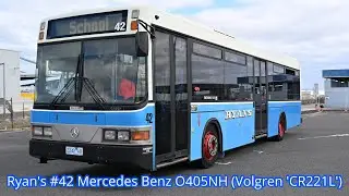 Ryan's #42 Mercedes Benz O405NH (Volgren 'CR221L')