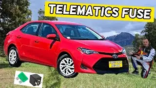 TOYOTA COROLLA TELEMATICS FUSE LOCATION 2013 2014 2015 2016 2017 2018 2019