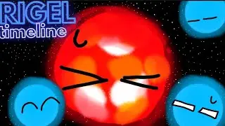 Timeline Of Rigel System | The Brigtest star in orion