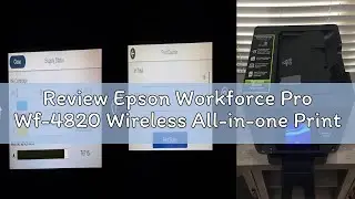 Review Epson Workforce Pro Wf-4820 Wireless All-in-one Printer with Auto 2-sided Printing, 35-page A