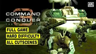 C&C 3 TIBERIUM WARS: THE FORGOTTEN MOD • FULL GAME • HARD DIFFICULTY • 4K