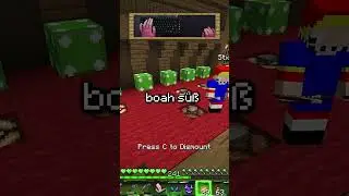 BastiGHG COLD MOMENT 🥶 #bastighg #minecraft #shorts