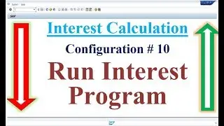 Interest Calculation Config 10 Run Interest Program (F.52)