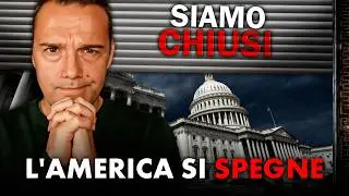 🚨SHUTDOWN USA: la CRISI della Fiducia di cui NESSUNO parla