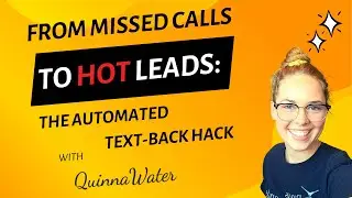 From Missed Calls to Hot Leads: The Automated Text-Back Hack