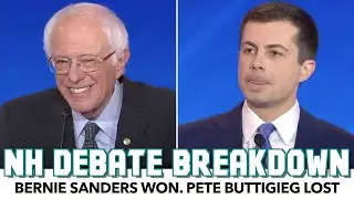 NH Debate Breakdown: Bernie Won, Pete Lost