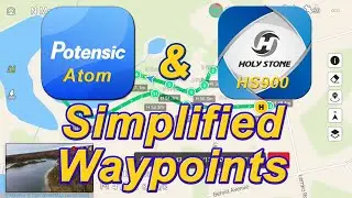 Potensic Atom & Holy Stone HS900 &mdash; контрольные точки? &mdash; Что-то вроде того.. Море удовольствия за ...