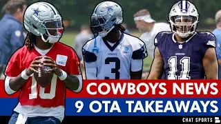 9 MORE Cowboys OTAs Takeaways Ft. Micah Parsons, Joe Milton, George Pickens And Kaiir Elam