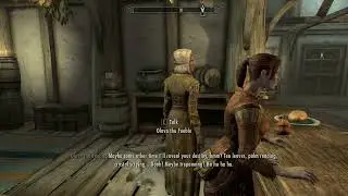 Skyrim: Первая встреча с Олавой Слабой &mdash; Эпический момент Skyrim