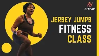 Jersey Jumps Fit Boots Fitness Class #rebound #fitboots #fitness #fitnessclass