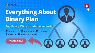 ज्यादा पैसा किस Binary Plan में है | All about Binary Plan Types | Part 1 |  @DIGIATURE