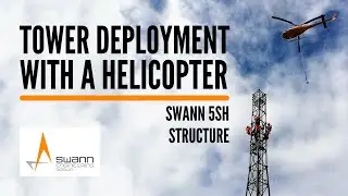 Utilising a Helicopter Lift for a Tower Deployment in Scotland | Swann Engineering Group