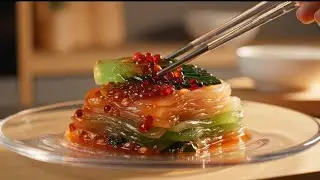 GLASS Kimchi ASMR | Crystal Korean Ferment in Ultra Realistic 8K