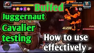 How to use buffed Juggernaut effectively/ good utilities & great damage_MCOC