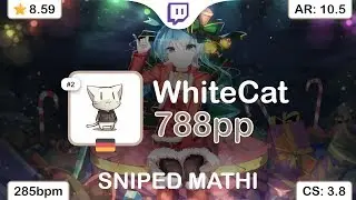 [Live] WhiteCat | MOMOIRO CLOVER Z - SANTA SAN [Gift] +HDDT 99.26% {#1 788pp FC} - osu!