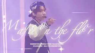 260103&04 - Magic on the floor🪄 [4K] Mix Cam｜2025 BAEKHYUN WORLD TOUR 'Reverie[dot]'