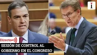 Sesión de control al gobierno en el Congreso, EN DIRECTO
