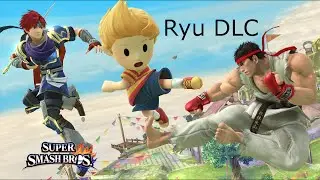 Super Smash Bros Wii U - Ryu (Street Fighter) and Suzaku Castle DLC!!