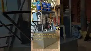 #shorts  Fabricated Effluent Treatment Plant 3&nbsp;KLD