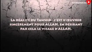 Comment réaliser et concrétiser le Tawhîd (l'Unicité d'ALLAH) - Cheikh 'Abdel-'Azîz Ali Cheikh