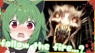 Midnight Exploration in a Dark and Eerie Forest | Horror Game with Broken English Vtuber