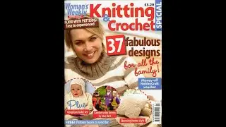 Womans Weekly knitting & crochet 2007 Pattern book in english