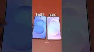 Samsung OneUI 8 Vs OneUI 7 Speed Test #samsung #oneui8 #oneui7