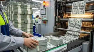 How the $100 Dollar & €100 Euro Are Printed | Inside the World's Banknote Factories