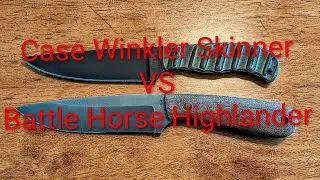 Case Winkler Skinner в сравнении с Battle Horse Highlander &mdash; два феноменальных ножа